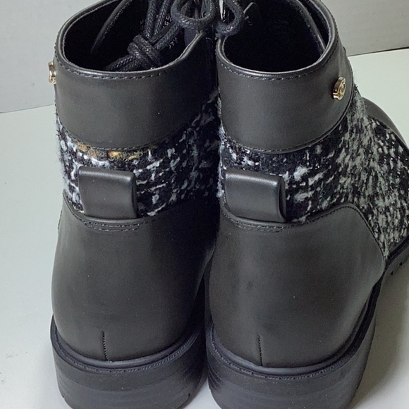 Charter Club Vandelle Womens Zip up Ankle Combat & Lace-up Boots, - Picture 9 of 12